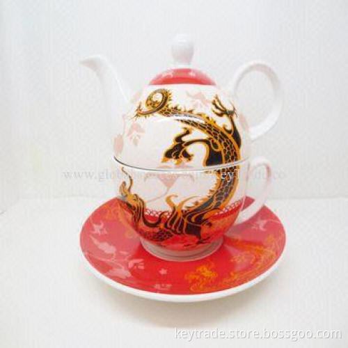 Fine Porcelain Tea for One